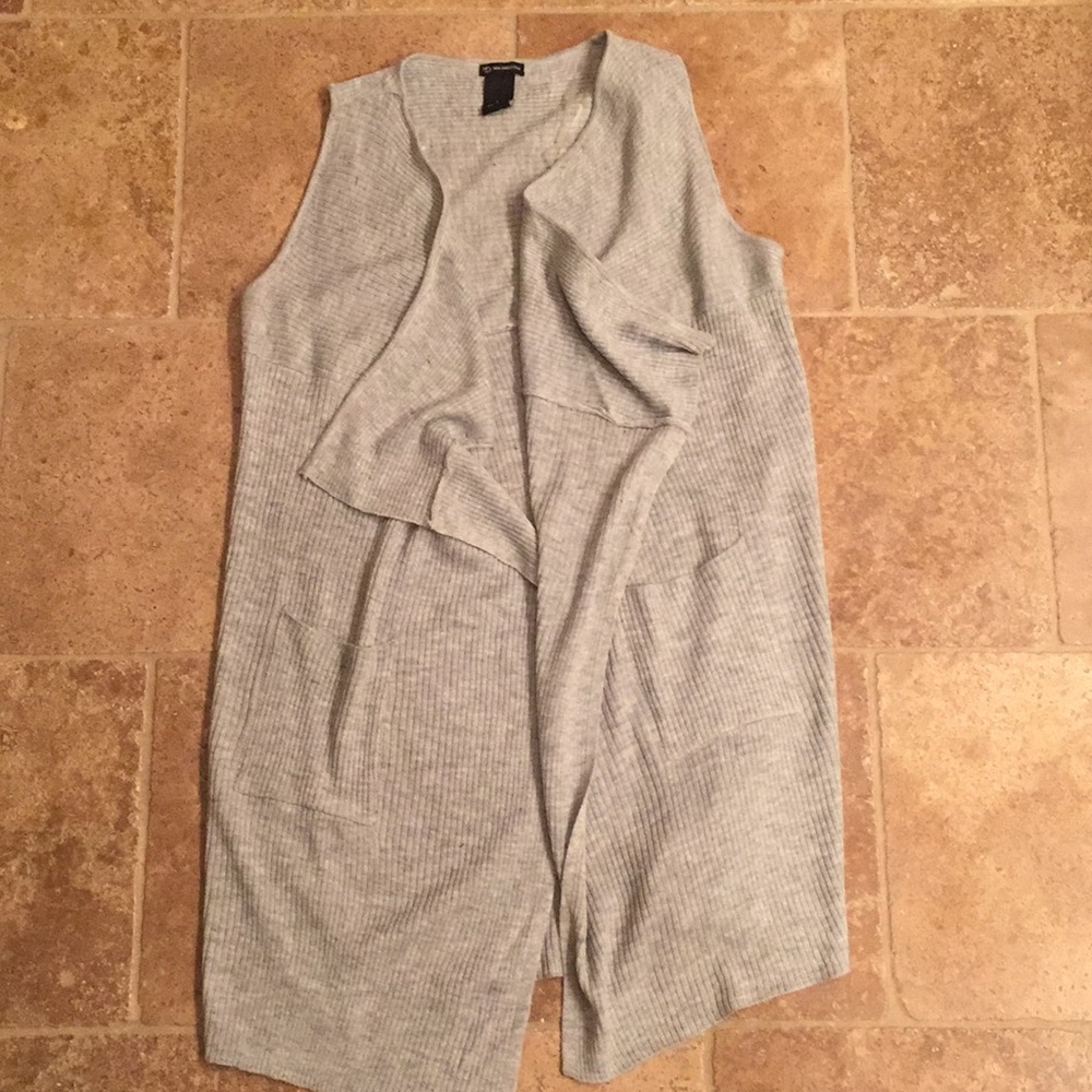 Gray Sweater Cardigan